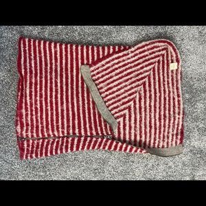 High quality asymmetrical alpaca scarf